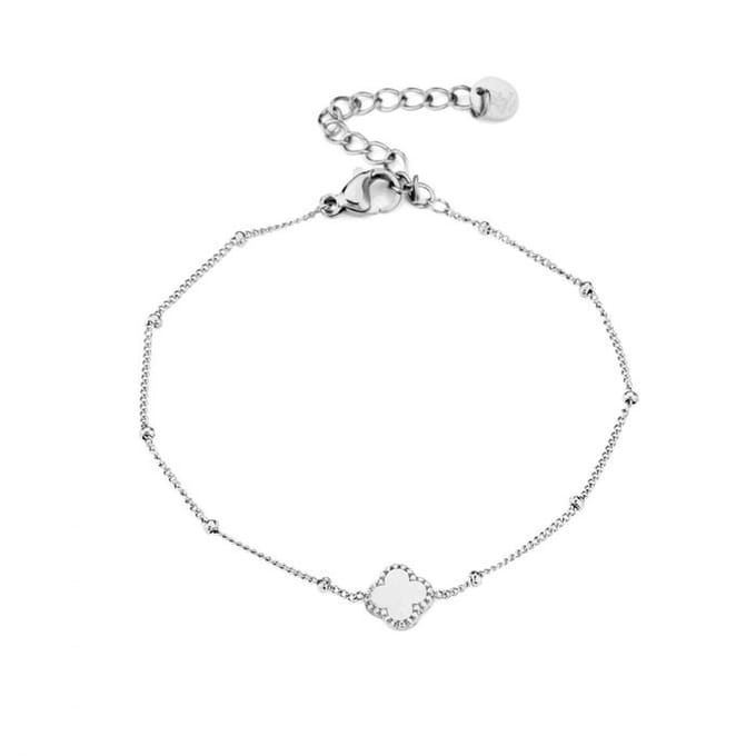 Michelle Bijoux Armband klaver JE13363SS