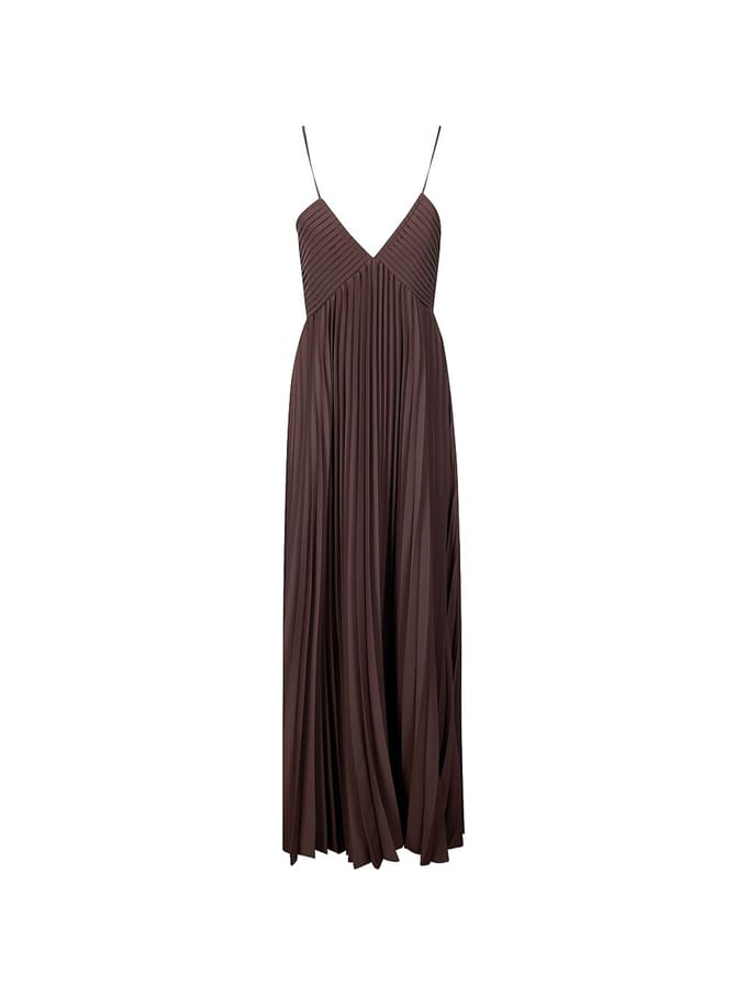 parosh jurk panty vrouw bruin