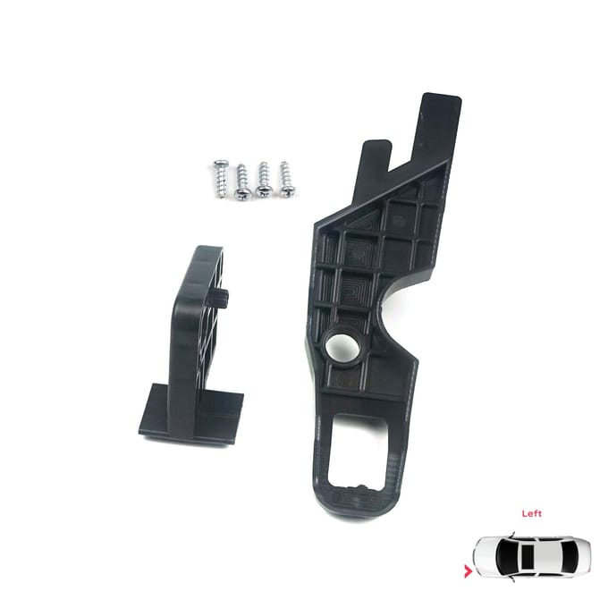 BHL518 Support de Phare Support de Montage Jeu de Pattes Côté Gauche pour Peugeot 301 2012-2017 Pré-Facelift 9675139480