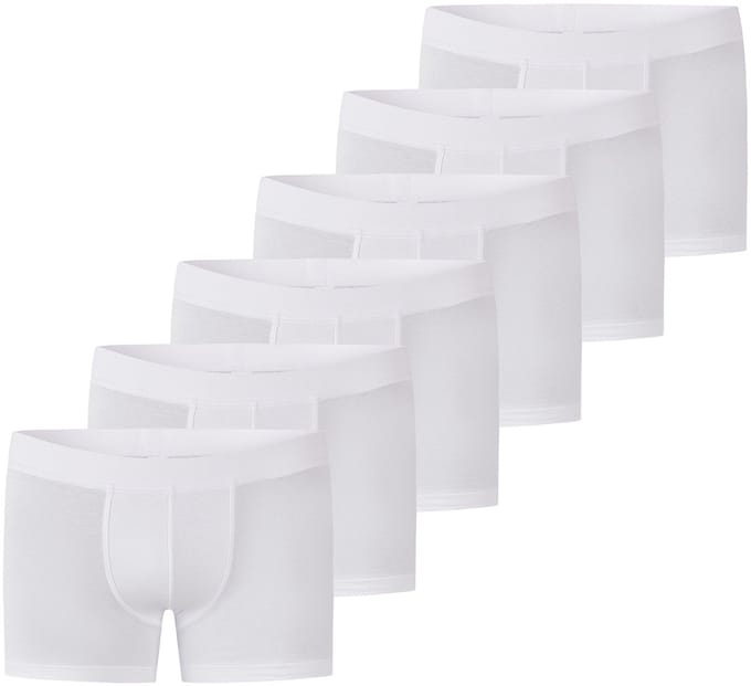 Schiesser Jongens shorts / pants 6 pack Teens Boys 95/5 Cotton