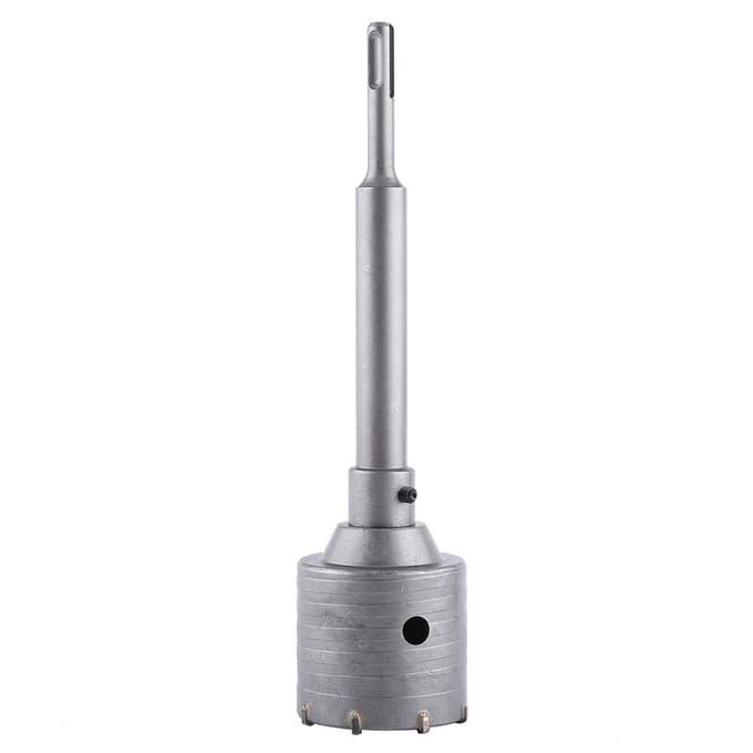 65mm Beton Boor Muur Gatenzaag Cutter Set Baksteen Cement Steen 200mm Schacht Met Sleutel