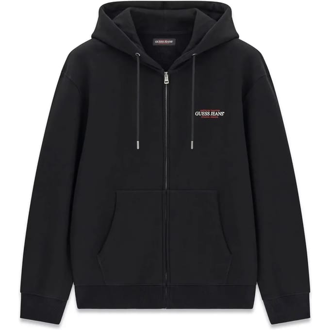 Capuchon sweaters Guess M6RQ38 KCPR1-JBLK BLACK