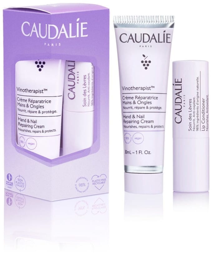 Caudalie Vinotherapist Lipcare + Hand And Nail Cream