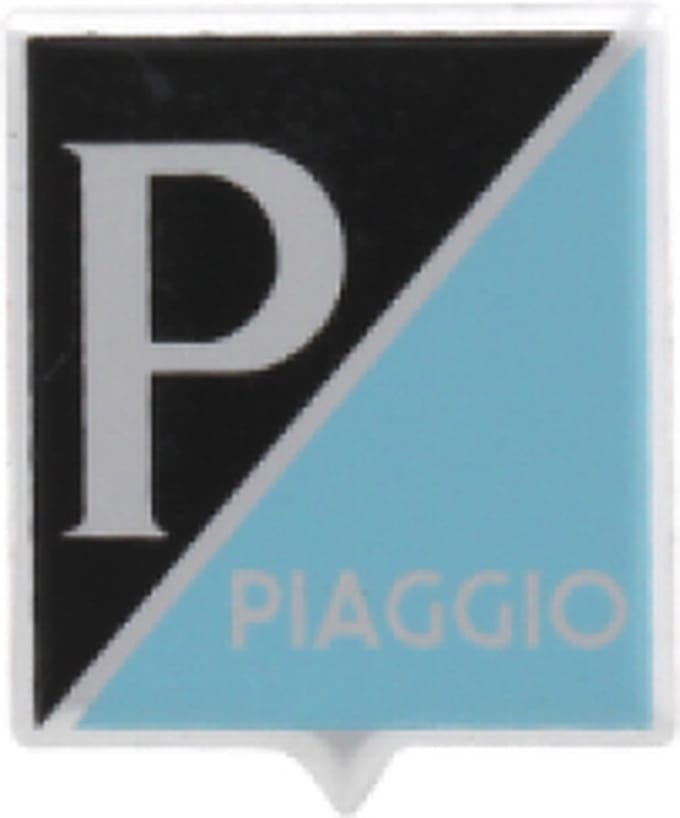 Sticker RMS voor scooter Piaggio 50 Vespa 1963 tot 1983 Nieuw