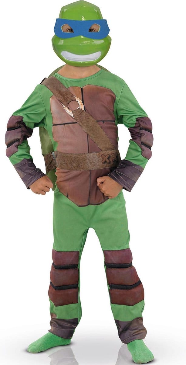 Deluxe gevoerd Ninja Turtles � kostuum jongens - Verkleedkleding - 98/104