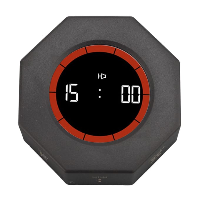 Octagon Timer Bureau Productiviteitstimer Kubus met G-sensor voor Taakwerk Studie Keuken 1 3 5 15 30 60