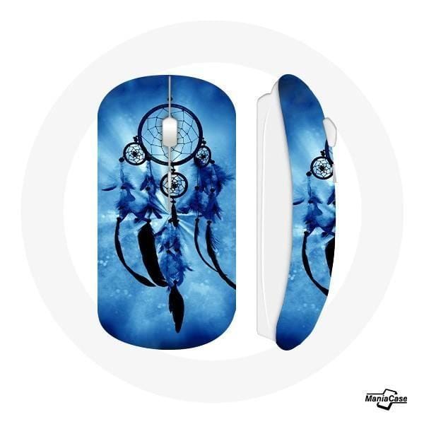 Blauwe Dream Catcher draadloze muis