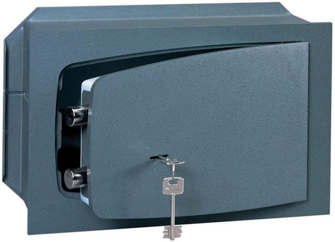Kluis - Veiligheidsbox - Waardevolle Spullen - Stalen Constructie - 42x30x24.5 cm - Grafiet