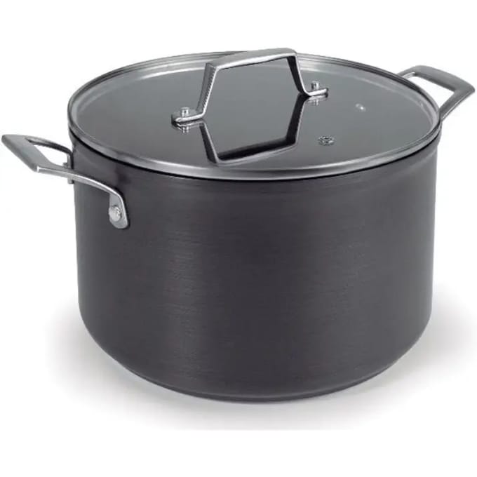 Kookpan met geanodiseerd deksel Lacor