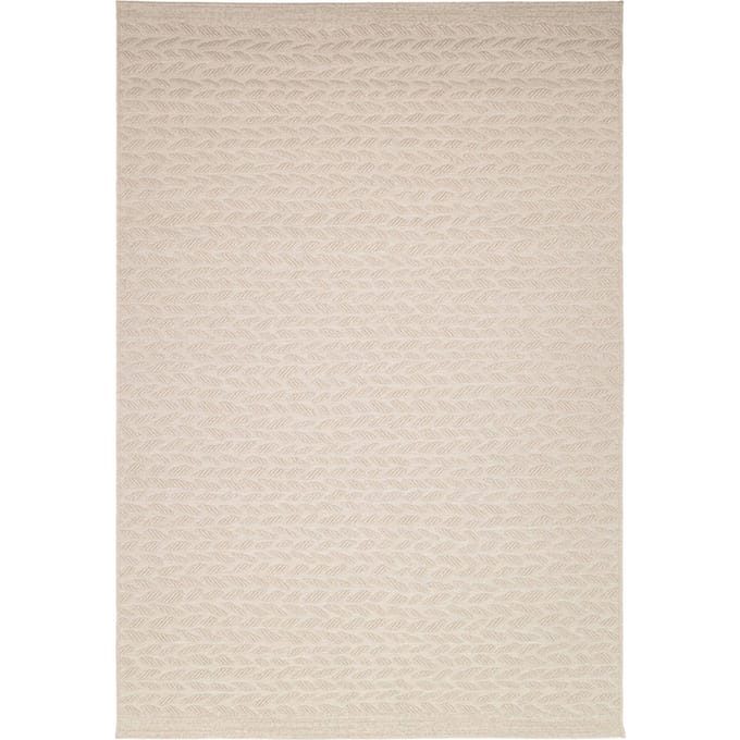 Living Geweven Vloerkleed 120 cm x 170 cm Folia Beige
