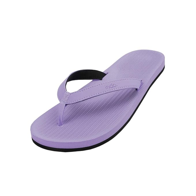Indosol Essential Slippers   Paarse Nevel Essential Flip Flops - Purple Haze (W6-7) gray
