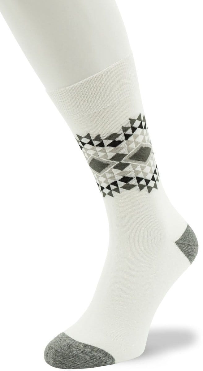 Bonnie Doon Sokken Native white BP232109