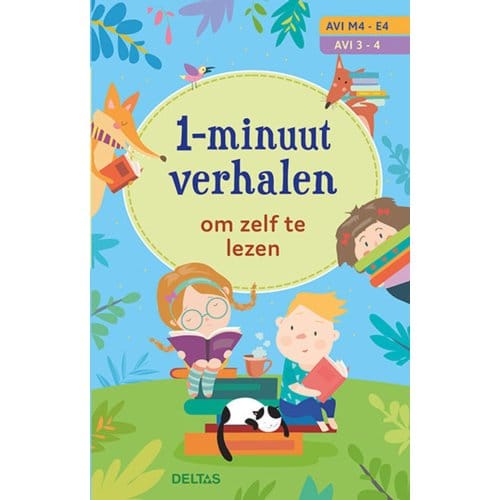 1-minuutverhalen om zelf te lezen (AVI M4-E4/AVI 3-4) Voorleesboeken
