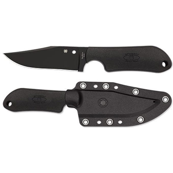 Spyderco street beat black blade pe