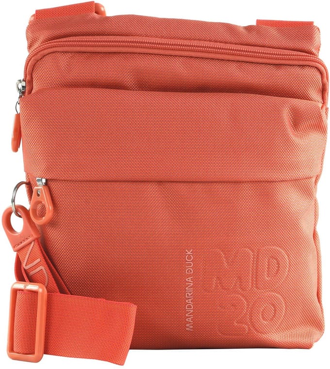 MANDARINA DUCK Schoudertas MD20 Small Crossover Tangerine Lichtrood