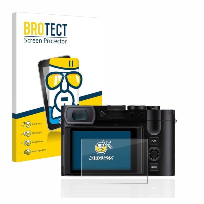 Screenprotector voor Leica Q3 / Q3 43 Beschermglas transparant