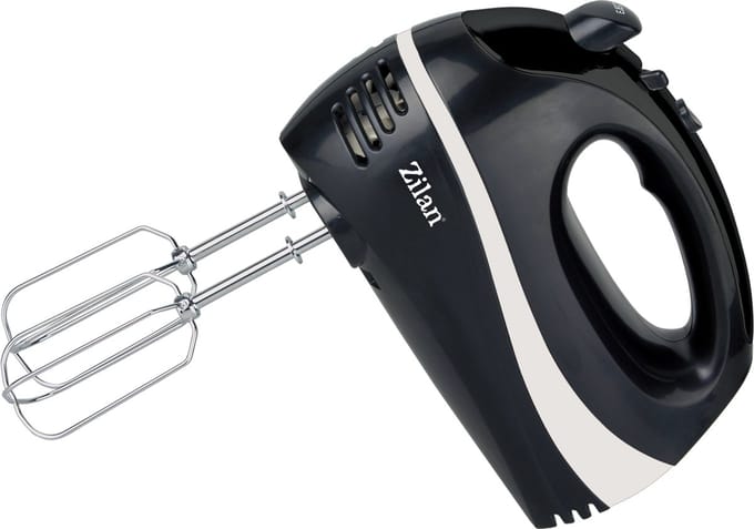 Zilan - Handmixer - 300 Watt - Met opzetstukken - RVS - Extra krachtig