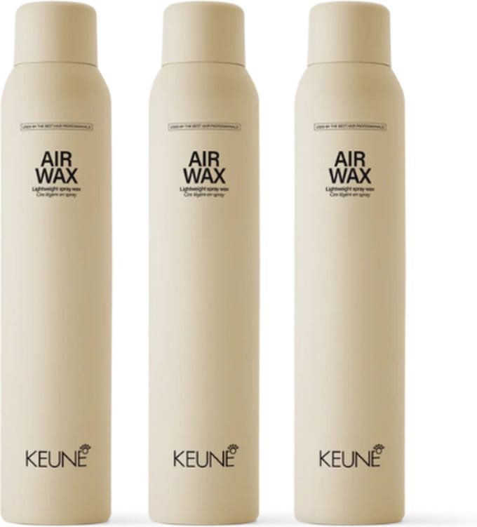 3 stuks - Keune - Air Wax - Lightweight Spray Wax 200 ml