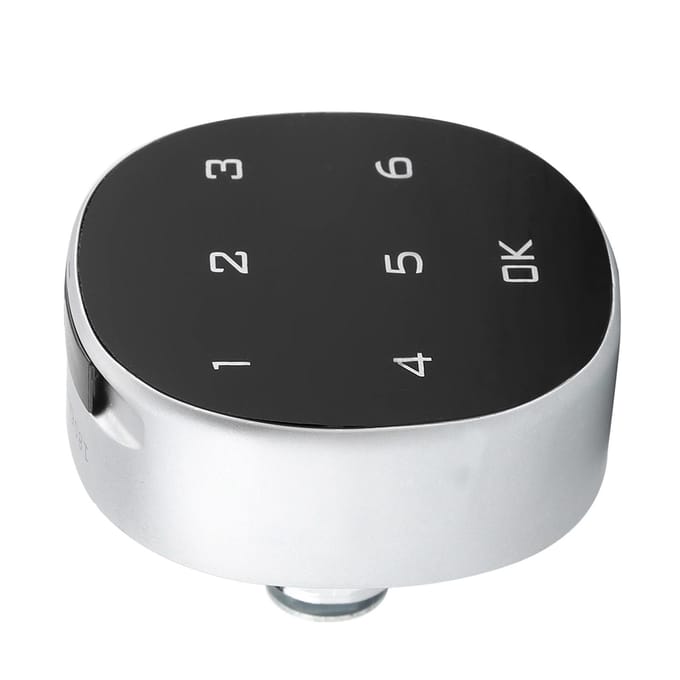 Digitale Zinklegering Code Combinatie Cam Kabinet Handig Wachtwoord Veiligheidsslot white