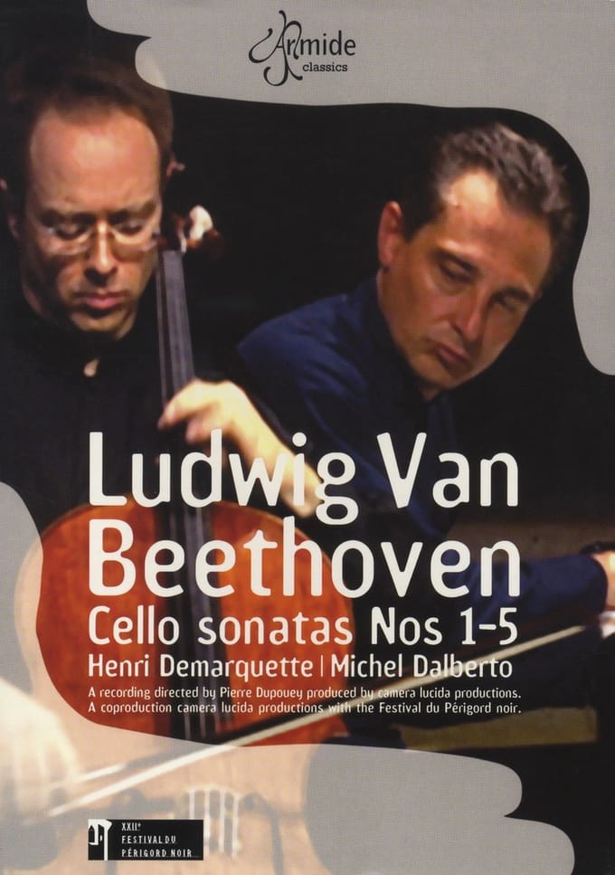 Henri Demarquette & Michel Dalberto - Beethoven: Cello Sonatas Nos 1-5 (DVD)