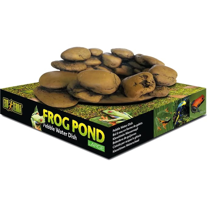 Kiezelbak voor amfibieën Exo Terra Frog