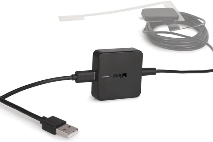 Digitale DAB+ Radio Antenne met Versterker voor Autoradio
