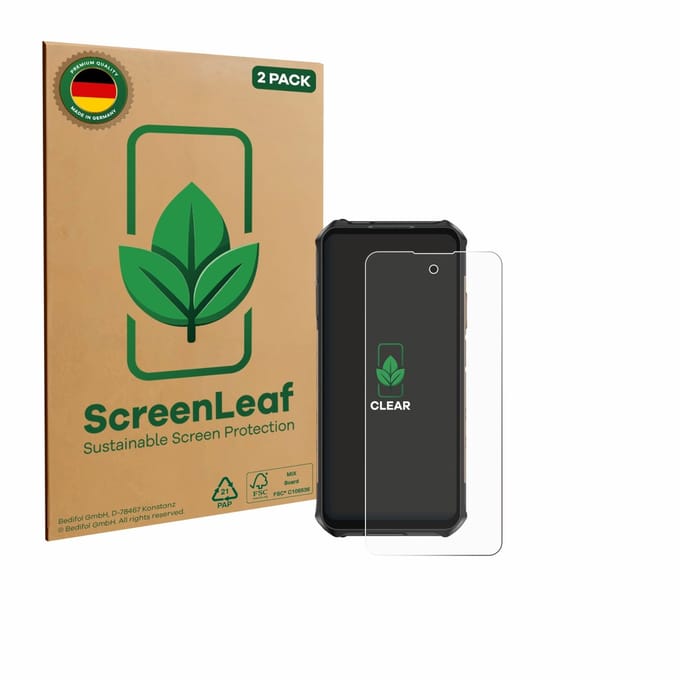 2 Stuks Screenprotector voor Ulefone Armor X16 Pro - Hoogwaardige Beschermfolie transparant