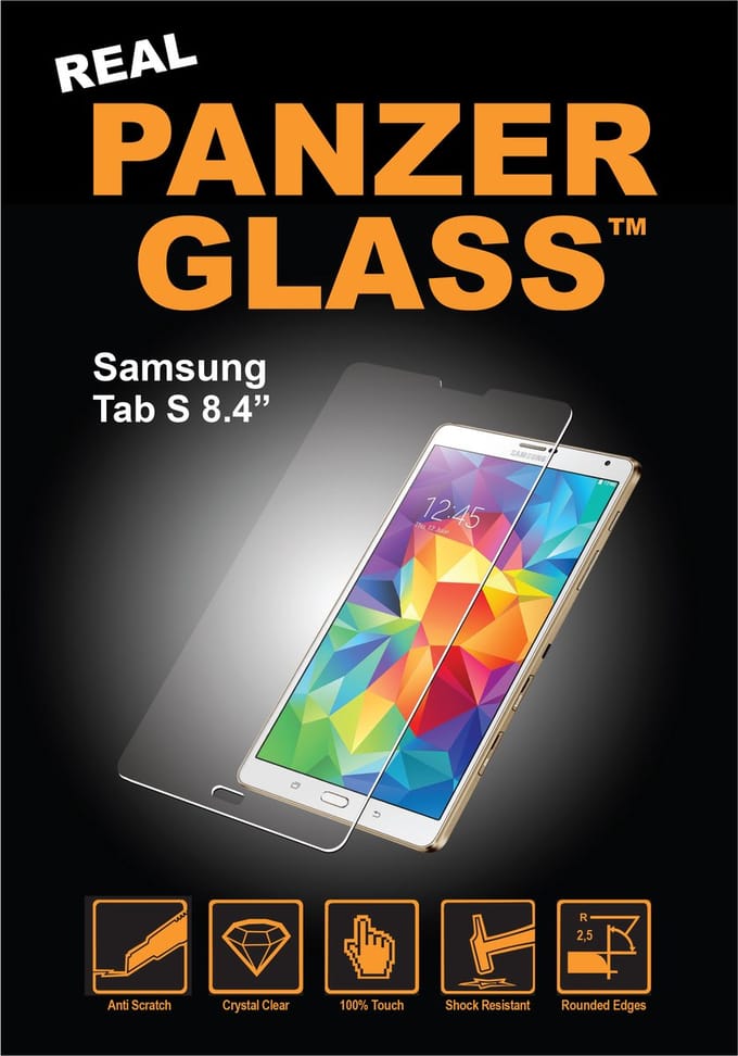 PanzerGlass Tempered Glass Screenprotector Samsung Galaxy Tab S 8.4