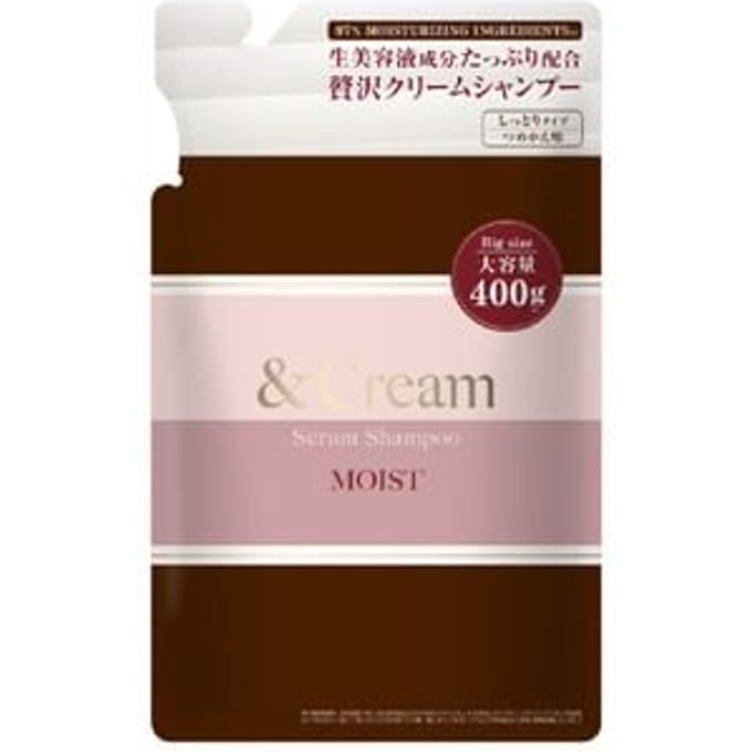 ViCREA - &Cream Serum Shampoo Moist 400g Refill