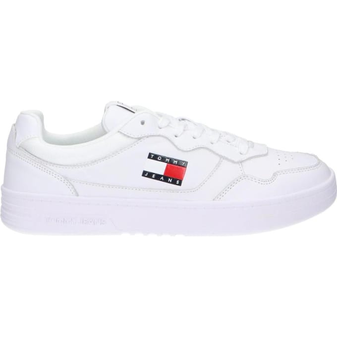 Tommy Hilfiger Tjm Cupsole Leather Shoes White Größe: 42 | Trainers Outlet | Herren | Weiß