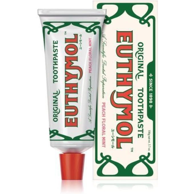 Ginza Stefany Tokyo - EUTHYMOL Peach Floral Mint Toothpaste 106g