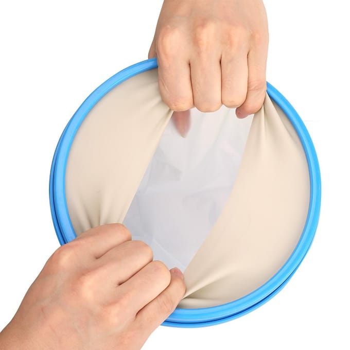Blue PP ring adult bath arm with ring bathing sleeve SL H2100 54.5cm(Arm ) beige