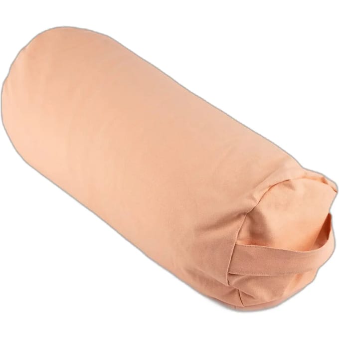 Myga Yogabolster - Perzik, Natuurlijke Vulling, Comfortabele Ondersteuning