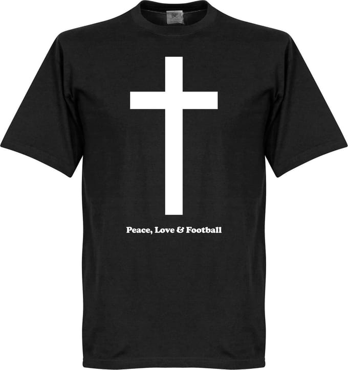 Peace, Love, Football T-shirt - S