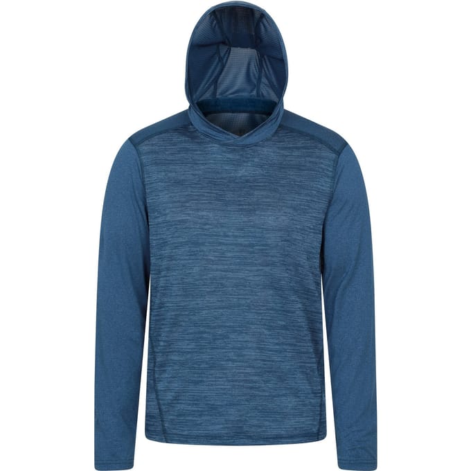 Mountain Warehouse Heren Ignite Actieve Hoodie (Blauw)