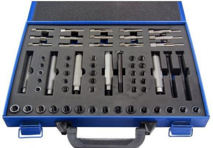 Gloeibougie / gloeiplug schroefdraad reparatie set voor M8, M9, M10 en M12