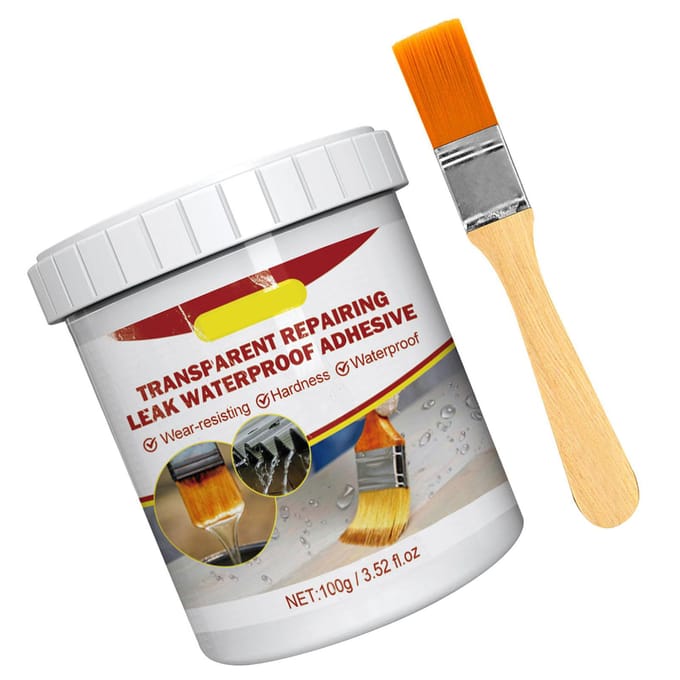 Agent de revêtement transparent imperméable Étanchéité Isolation Scellant Rebrushed Brillant pour Sol gray