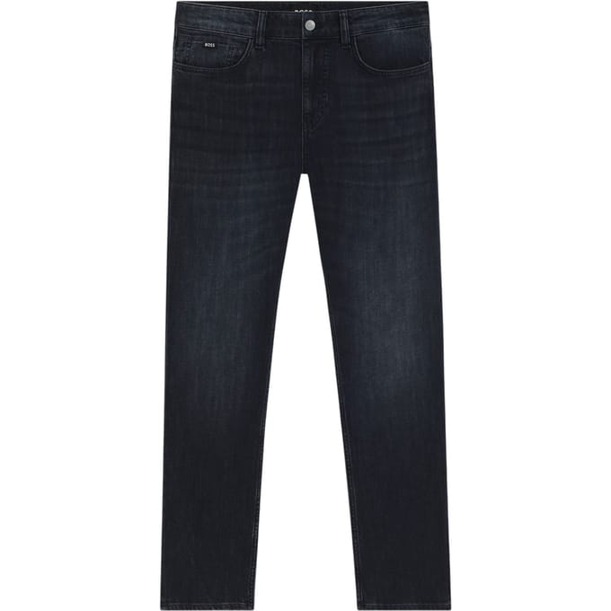 Boss Heren Delaware 5-pocket slim fit jeans (Donkerblauw)