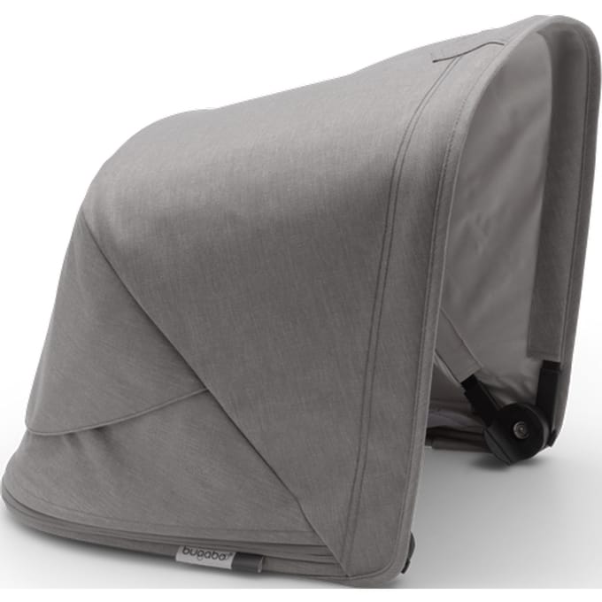 Bugaboo Fox 3 zonnekap - Mineral light grey mélange Mineral light grey mélange