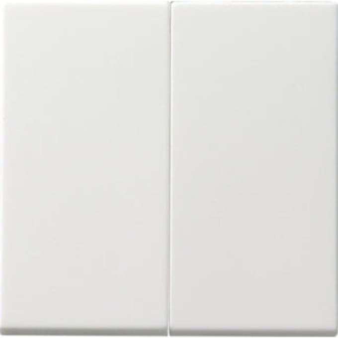 Gira Systeem 55 Dubbele Rocker Drukknop Schakelaar Wit - 091503