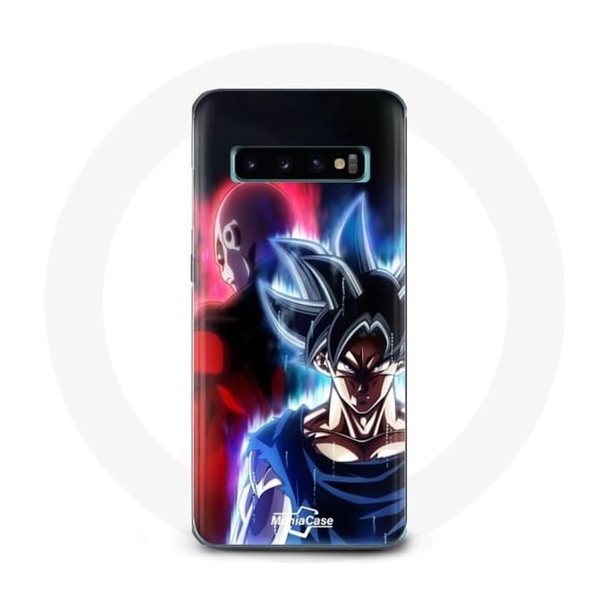 Case voor Samsung Galaxy S10 Plus Anime Dragon Ball Goku en Jiren