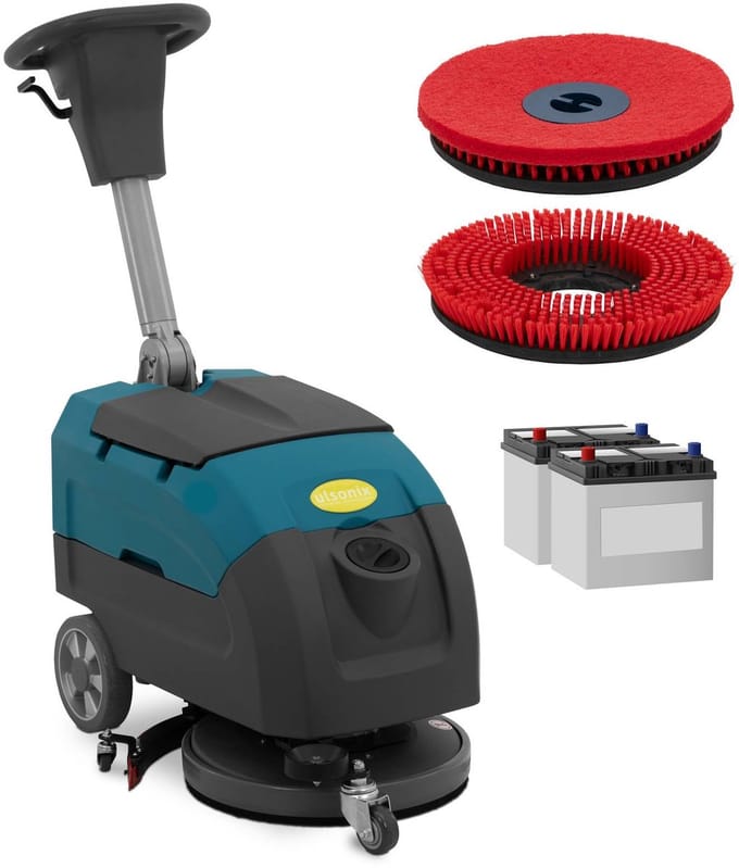 ulsonix Accu schrobzuigmachine - 40 cm - 2200 m²/u - handmatige bediening 10050486