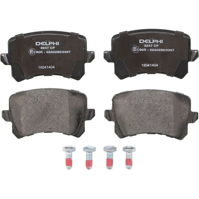 Remblokset DELPHI LP3247, achter