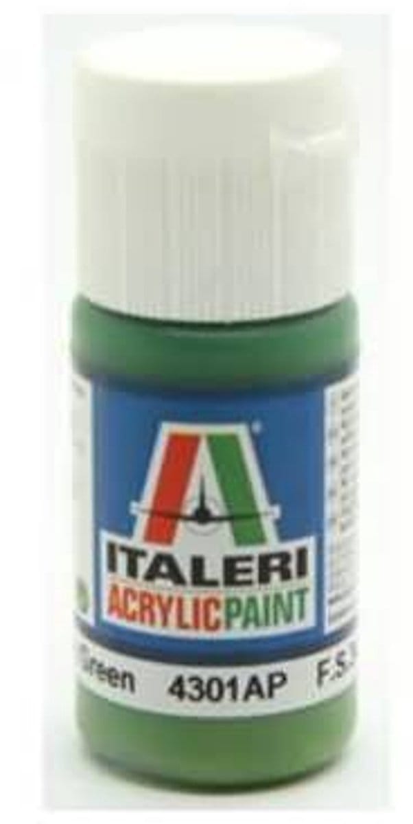Italeri 4301ap - Flat Grey Green - Modelbouwverf Acryl