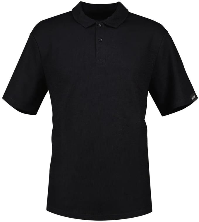 Only & Sons Aime Rlx Korte Mouw Poloshirt Zwart M Man