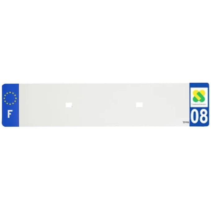 Nummerplaatstrip voor pvc Top Plaq 8