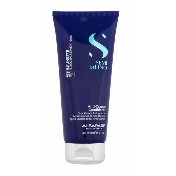 Alfaparf Milano Semi di Lino Brunette Conditioner Kleurconditioner Unisex 20 ml