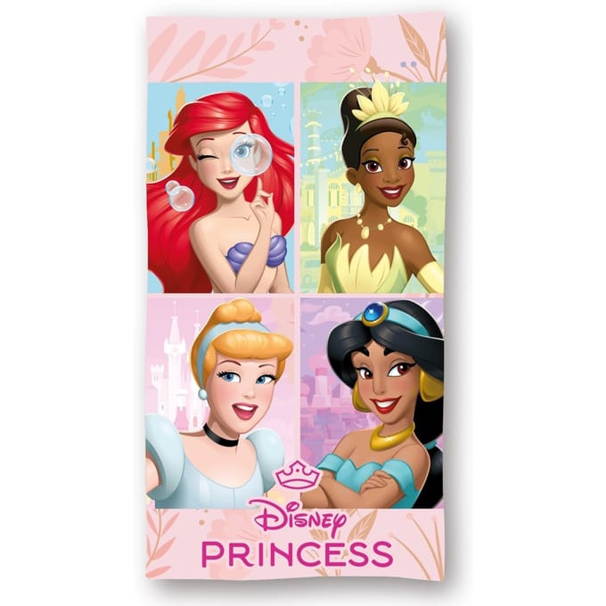 Disney Princess Magical strandlaken 70 x 140 cm - polyester