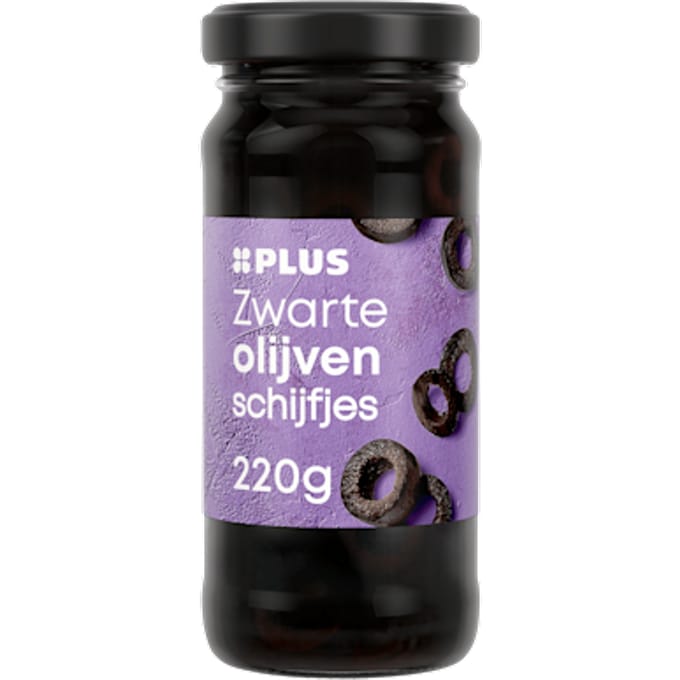 Zwarte olijven schijfjes