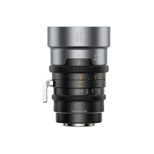 Sirui IronStar T1.9 1,5x anamorfe full-frame cine-objectief 75 mm  Neutrale flits